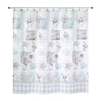 Avanti Farmhouse Shell Shower Curtain