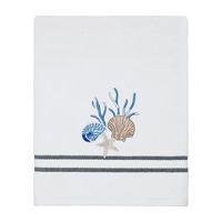 Avanti Blue Lagoon Embellished Bath Towel