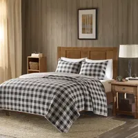 Woolrich Buffalo Check Oversized Cotton Quilt Mini Set