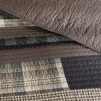 Woolrich Winter Plains 100% Cotton Oversized Quilt Mini Set