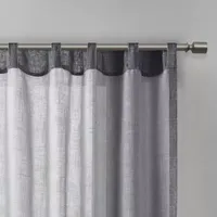 Madison Park Kyler Light-Filtering Rod Pocket Single Curtain Panel