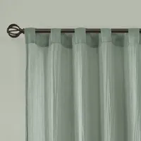 Madison Park Kaylee Sheer Rod Pocket Set of 2 Curtain Panel