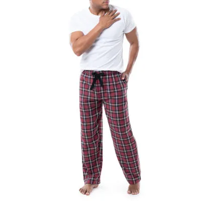 IZOD Mens Flannel Pajama Pants