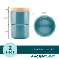 Rachael Ray Ceramics 2-pc. Stacking Salt Box