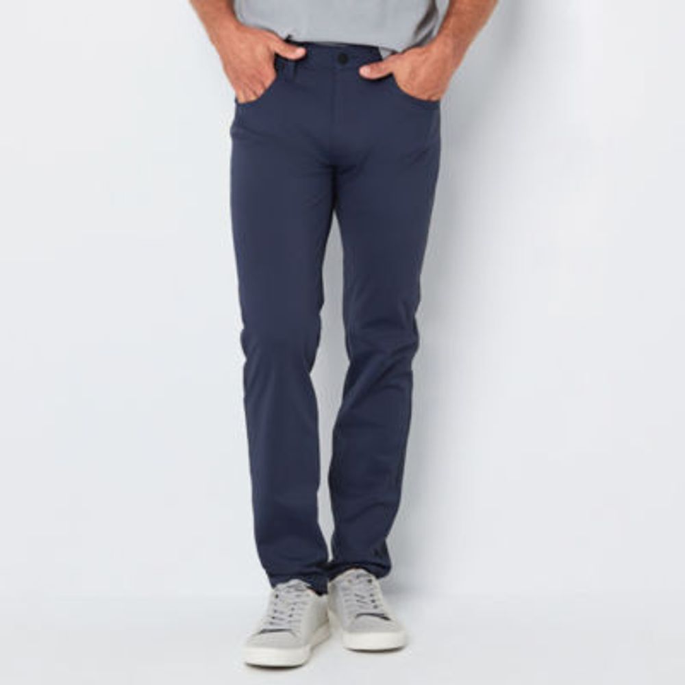 Stylus Chino Mens Slim Fit Flat Front Pant - JCPenney