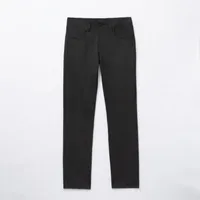 Mens Slim Fit Flat Front Pant