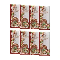 Elrene Home Fashions Holiday Turkey Set 8-pc. Napkins