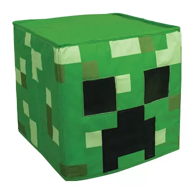 Little & Big  Unisex Minecraft Creeper Headpiece Block Head Costume Accessory