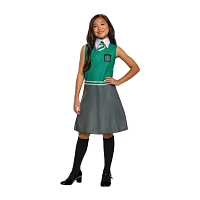 Little & Big  Girls Slytherin Dress Harry Potter Costume