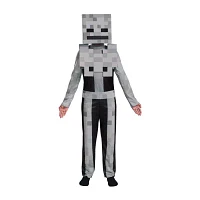 Little & Big  Boys Skeleton Classic Minecraft Costume