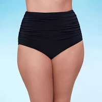 Trimshaper Womens Brief Bikini Swimsuit Bottom Plus