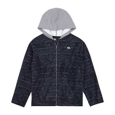 Quiksilver Big Boys Fleece Zipper Hoodie