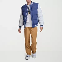 Champion Quilted Mens Heavyweight Bomber Puffer Jacket