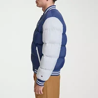 Champion Quilted Mens Heavyweight Bomber Puffer Jacket