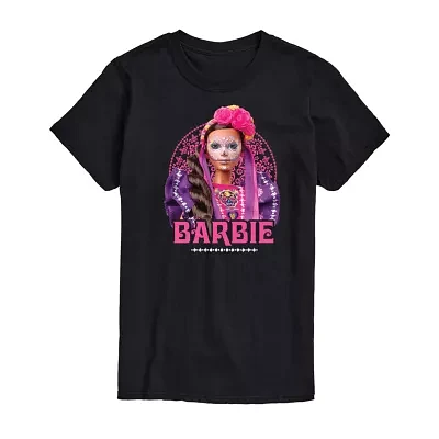 Mens Short Sleeve Barbie Graphic T-Shirt