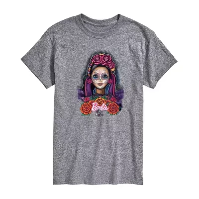 Mens Short Sleeve Barbie Graphic T-Shirt