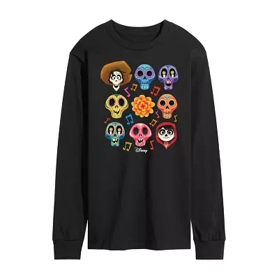 Mens Long Sleeve Coco Graphic T-Shirt