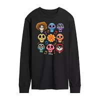 Mens Long Sleeve Coco Graphic T-Shirt