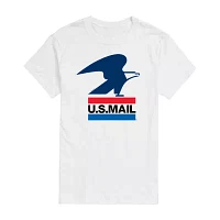 Mens Short Sleeve U.S. Mail Graphic T-Shirt