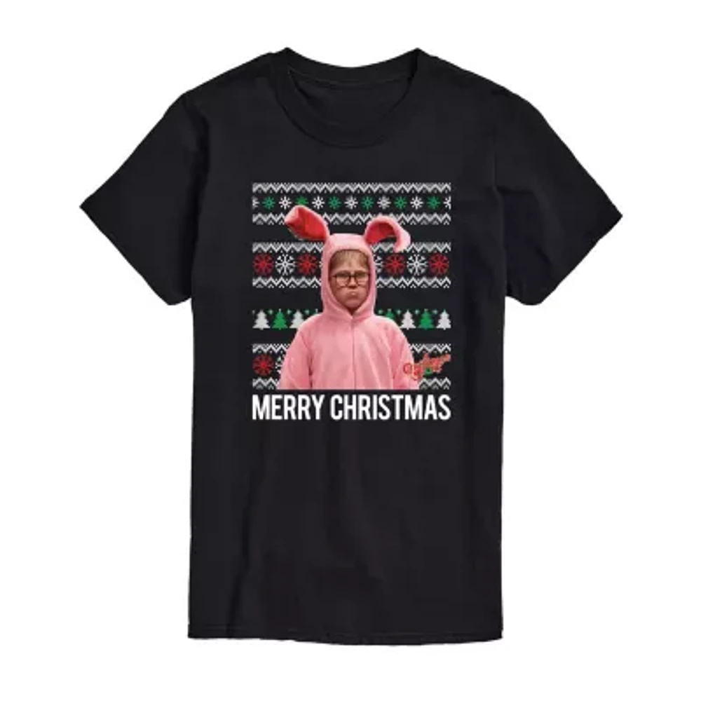 Mens Short Sleeve A Christmas Story Graphic T-Shirt