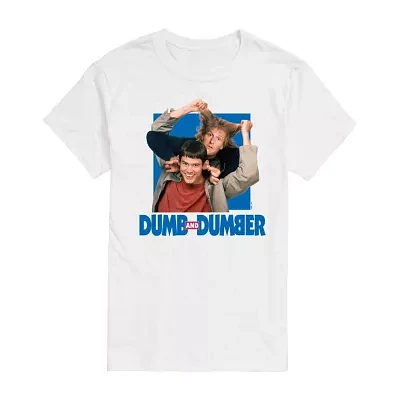 Mens Short Sleeve Dumb and Dumber Graphic T-Shirt