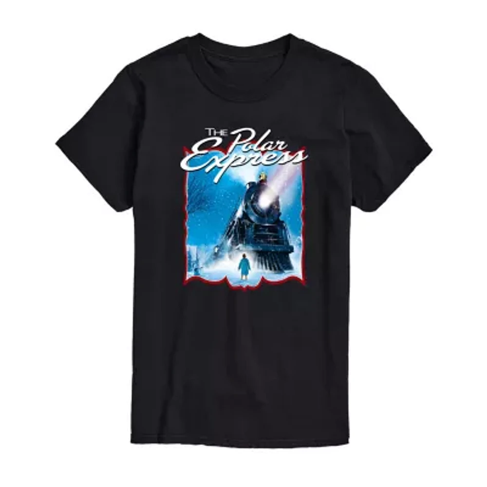 Mens Short Sleeve The Polar Express Graphic T-Shirt