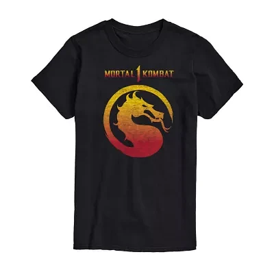 Mens Short Sleeve Mortal Kombat Graphic T-Shirt