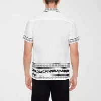 Forever 21 Mens Short Sleeve Button-Down Shirt