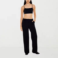 Forever 21-Juniors Womens High Rise Flare Active Pull-On Pants