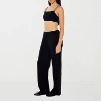 Forever 21-Juniors Womens High Rise Flare Active Pull-On Pants