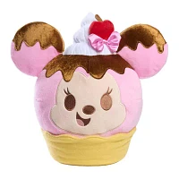 Disney Collection Munchlings 10" Strawberry Sundae Scented Minnie Mouse Stuffed Animal