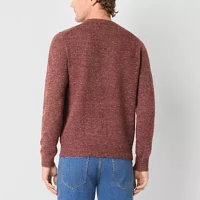 Frye and Co. Mens Crew Neck Long Sleeve Pullover Sweater