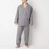 Stafford Modal Mens Big Long Sleeve 2-pc. Pant Pajama Set