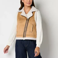 Frye and Co. Womens Faux Fur Vest