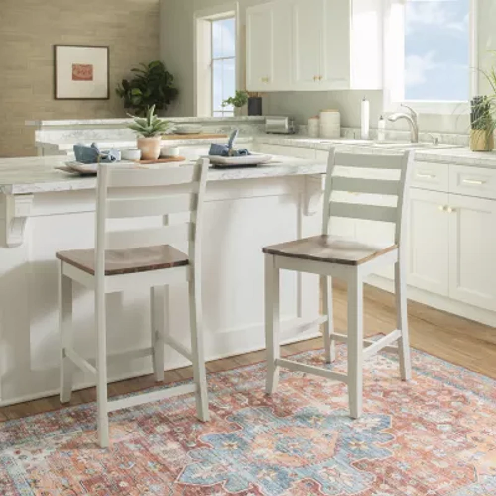Wenzel 2-pc. Counter Height Bar Stool