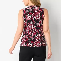 Liz Claiborne Womens Sleeveless Blouse