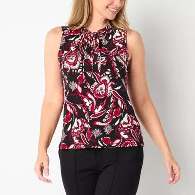 Liz Claiborne Womens Sleeveless Blouse