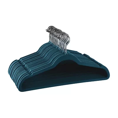 Elama Velvet Slim Profile Heavy Duty Felt 30-pc. Hangers