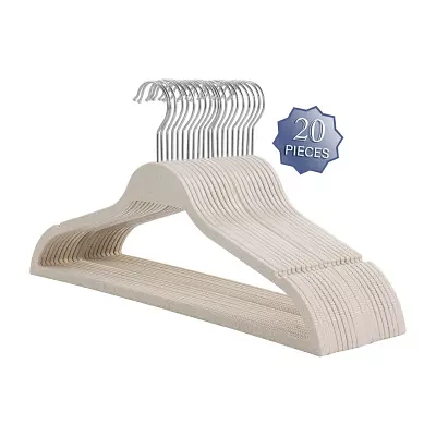 Elama Biodegradable Coat 20-pc. Hangers