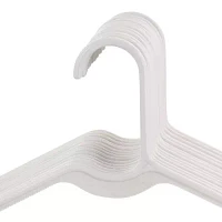 Elama Plastic With Notched Shoulders 50-pc. Hangers