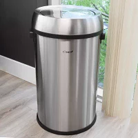 Elama 65 Liter Large 17 Gallon Swing Lid Trash Cans