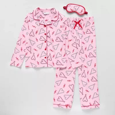 Little & Big Girls 3-pc. Pajama Set