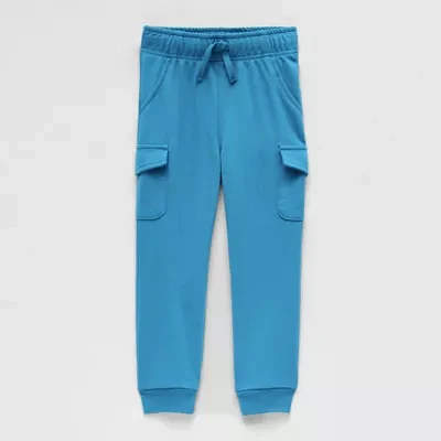 Okie Dokie Toddler & Little Boys Cargo Tapered Jogger Pant