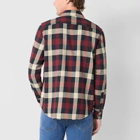 Frye and Co. Mens Regular Fit Long Sleeve Flannel Shirt