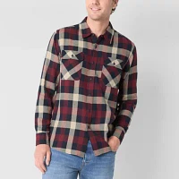 Frye and Co. Mens Regular Fit Long Sleeve Flannel Shirt