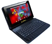 10.1" 1280x800 IPS 2GB RAM 32GB Storage Android 12 Tablet with Black Crocodile Style Leather Keyboard  "