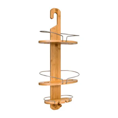 Honey-Can-Do 3-Tier Bamboo Shower Caddy