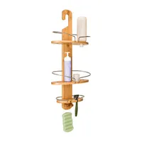 Honey-Can-Do 3-Tier Bamboo Shower Caddy