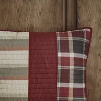 Woolrich Valley 100% Cotton Oversized 3pc Quilt Mini Set