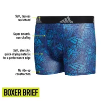 adidas Little & Big Boys 4 Pack Boxer Briefs